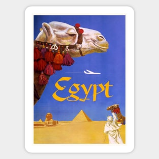 Egypt (1960) vintage poster by David Klein Sticker